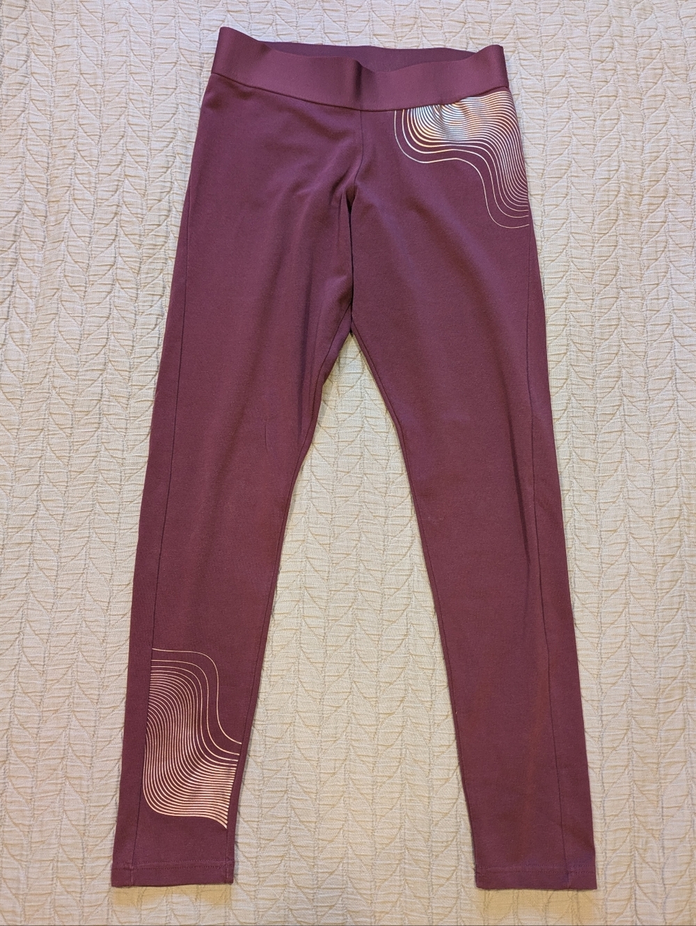 Adidas Primegreen Cotton Blend Graphic Leggings Size Small